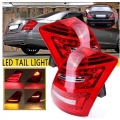 Πισινά Φανάρια Set Για Mercedes-Benz S-Class W221 05-09 Led Κόκκινο/Crystal Carner - Headlights - Xenon - Bulbs